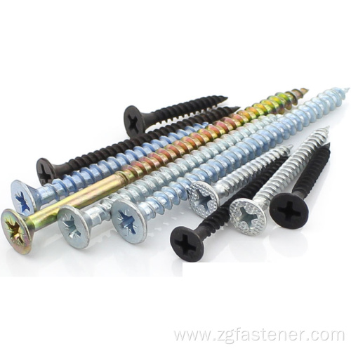 Metric drywall black gypsum board screw drywall screw